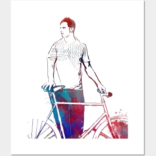 Cycling Bike sport art #cycling #sport Posters and Art